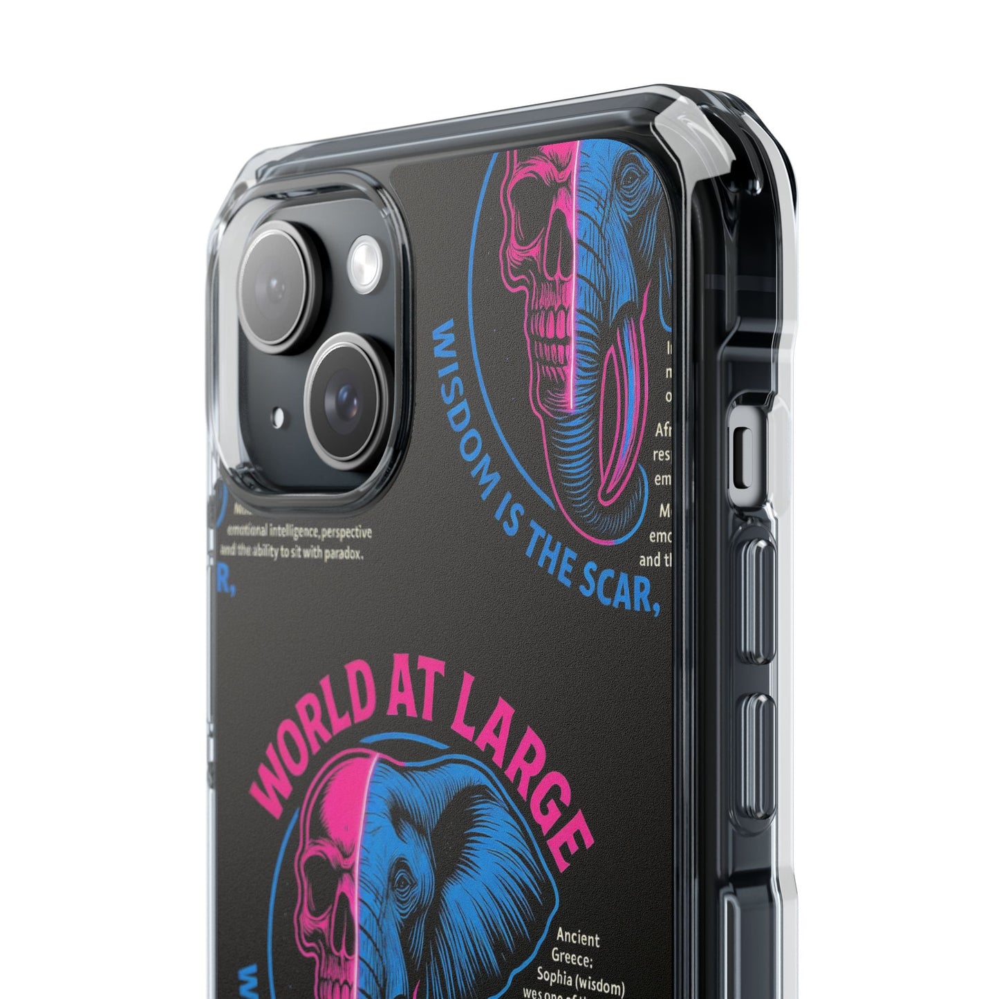 Funny DoorDash Phone Case, Magnetic Clear Impact Cases, Humor Gift for Foodies, Geeky Phone Accessory, Unique Delivery Case