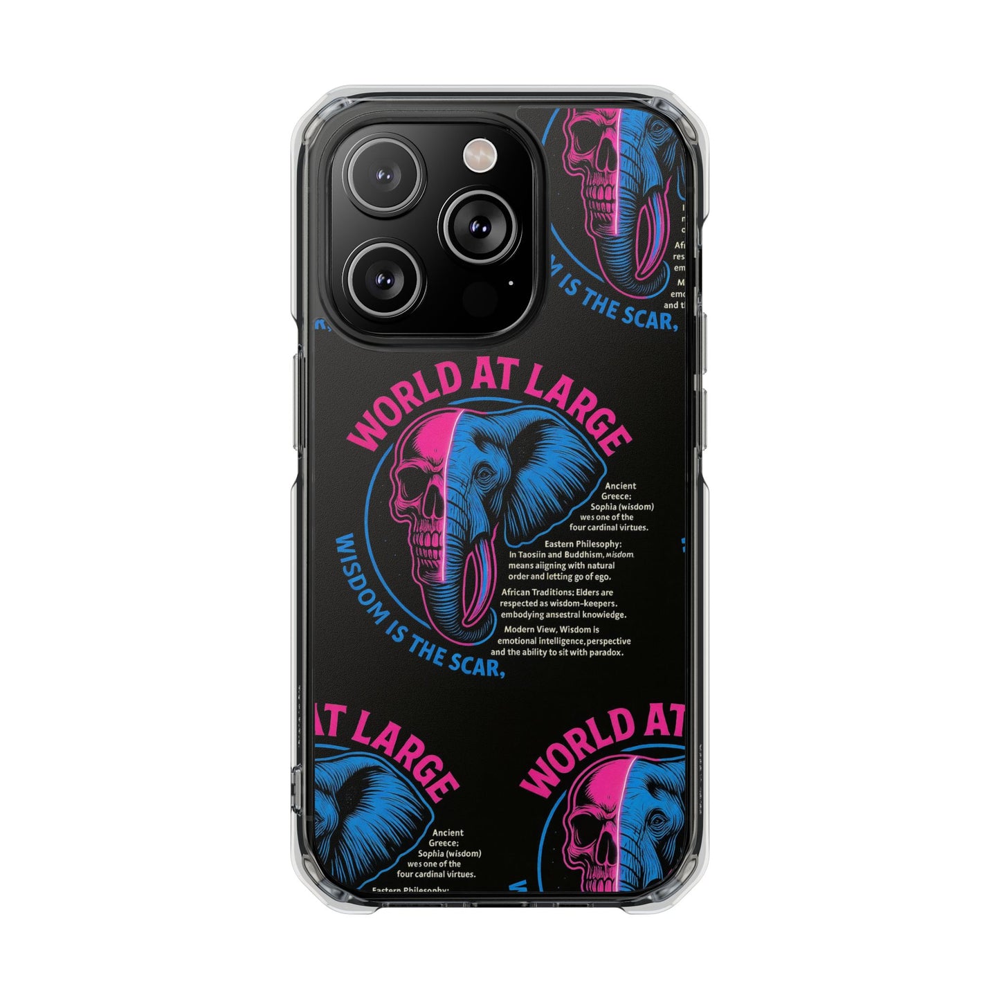 Funny DoorDash Phone Case, Magnetic Clear Impact Cases, Humor Gift for Foodies, Geeky Phone Accessory, Unique Delivery Case