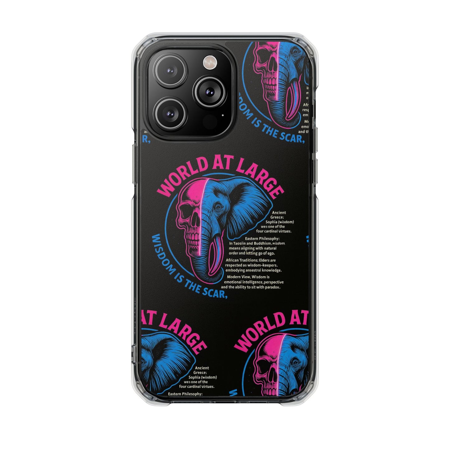 Funny DoorDash Phone Case, Magnetic Clear Impact Cases, Humor Gift for Foodies, Geeky Phone Accessory, Unique Delivery Case