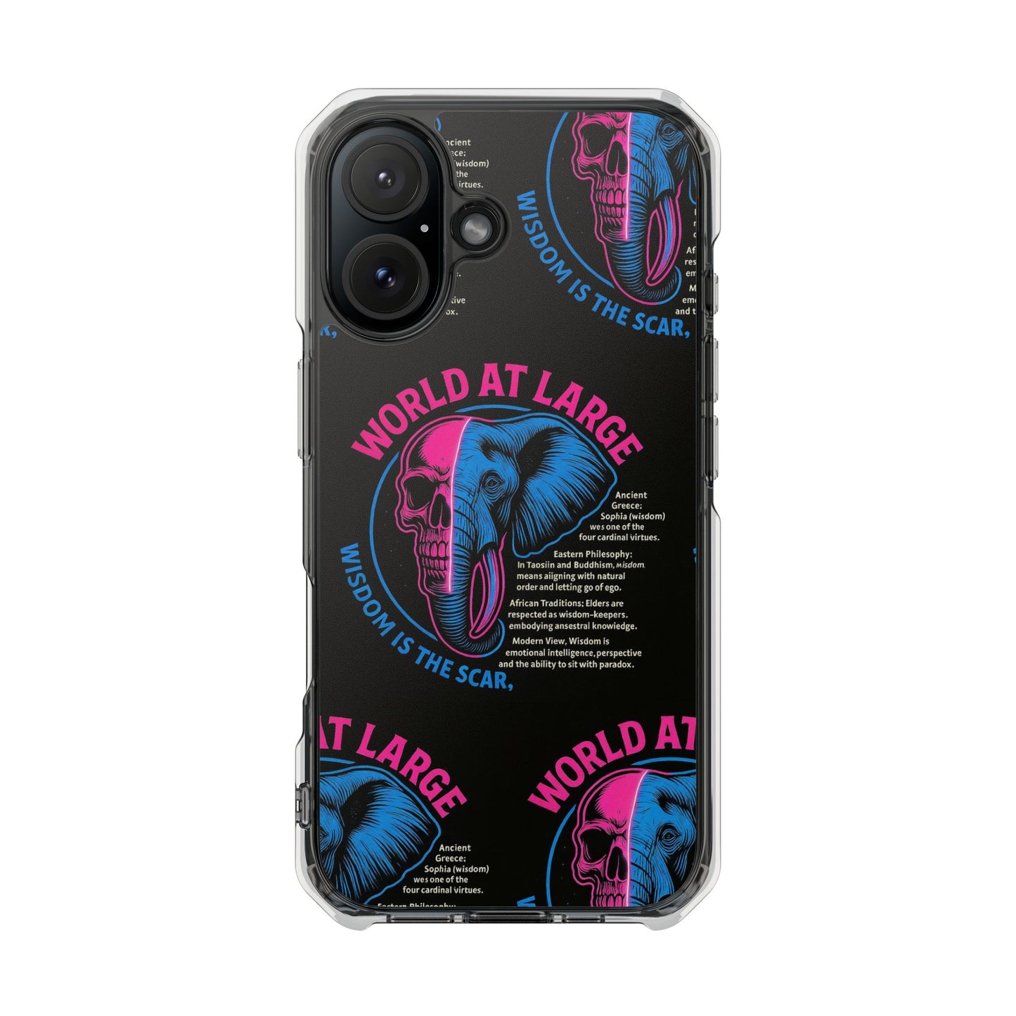 Funny DoorDash Phone Case, Magnetic Clear Impact Cases, Humor Gift for Foodies, Geeky Phone Accessory, Unique Delivery Case