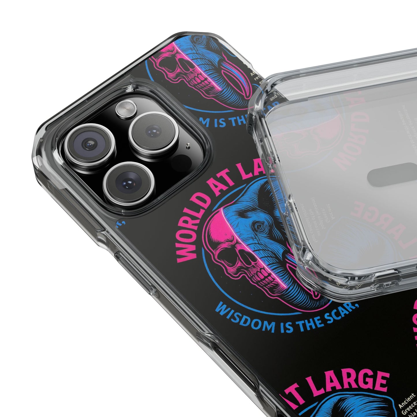 Funny DoorDash Phone Case, Magnetic Clear Impact Cases, Humor Gift for Foodies, Geeky Phone Accessory, Unique Delivery Case