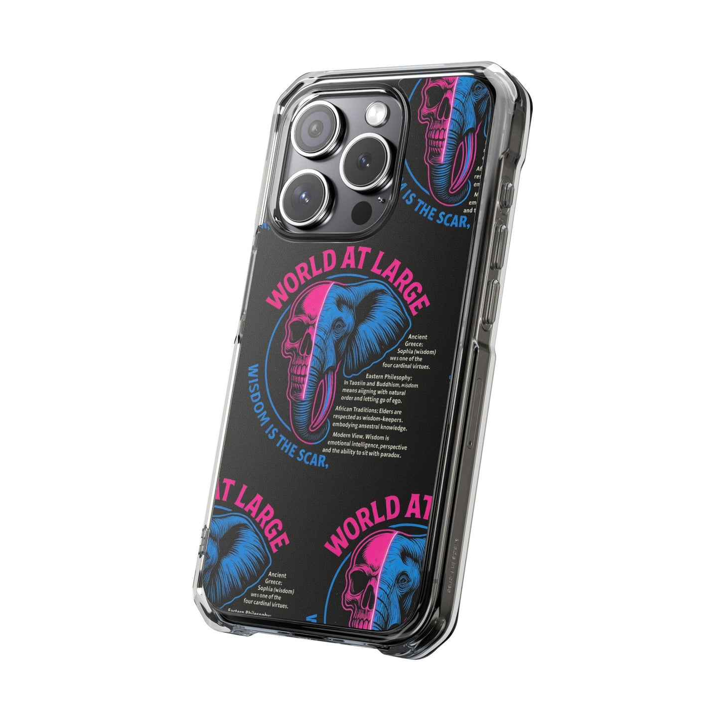 Funny DoorDash Phone Case, Magnetic Clear Impact Cases, Humor Gift for Foodies, Geeky Phone Accessory, Unique Delivery Case
