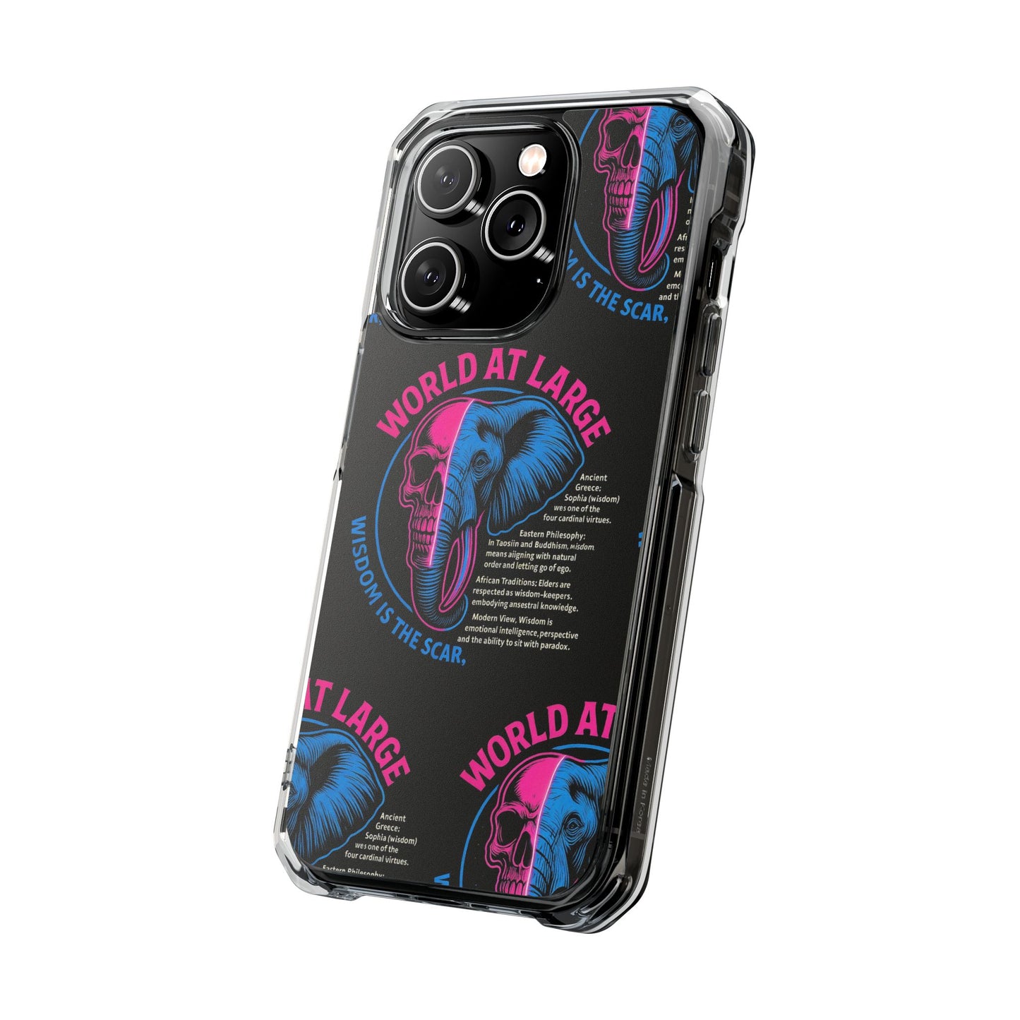 Funny DoorDash Phone Case, Magnetic Clear Impact Cases, Humor Gift for Foodies, Geeky Phone Accessory, Unique Delivery Case