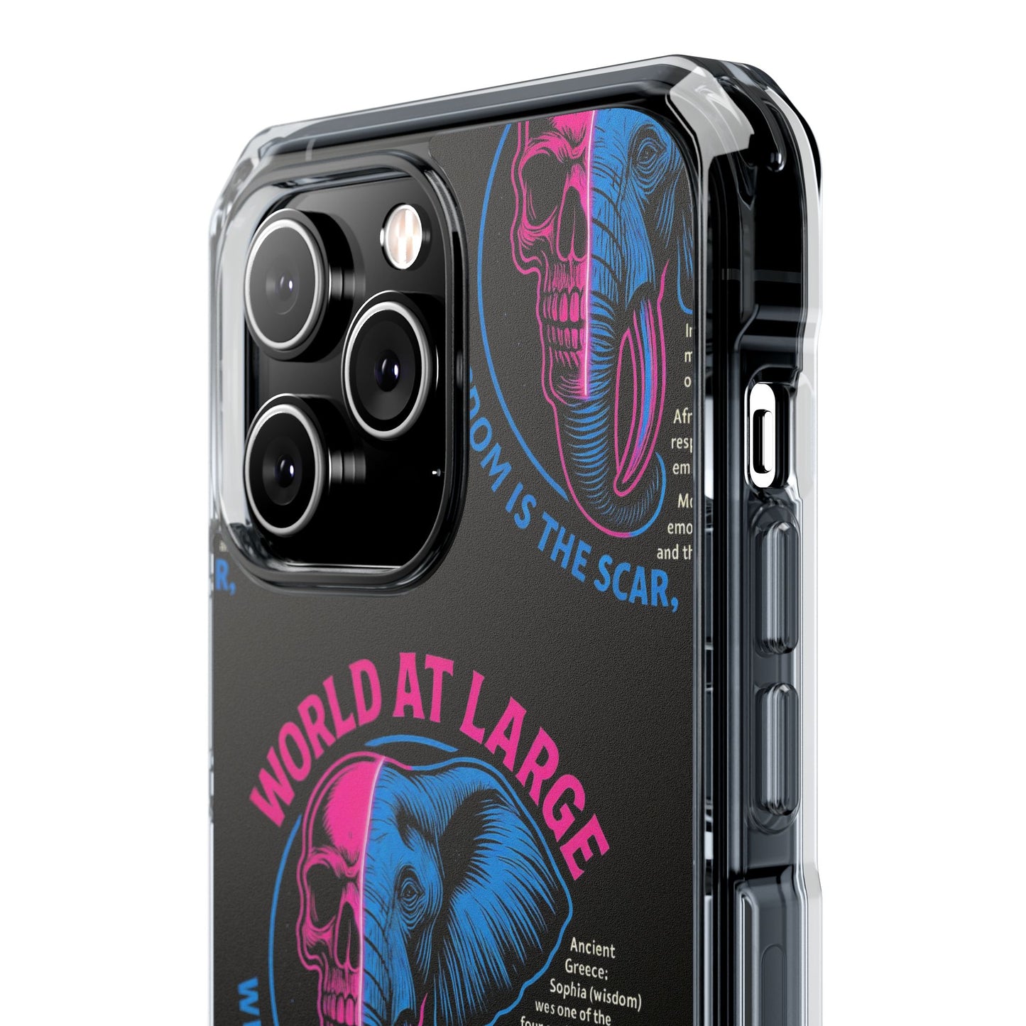Funny DoorDash Phone Case, Magnetic Clear Impact Cases, Humor Gift for Foodies, Geeky Phone Accessory, Unique Delivery Case