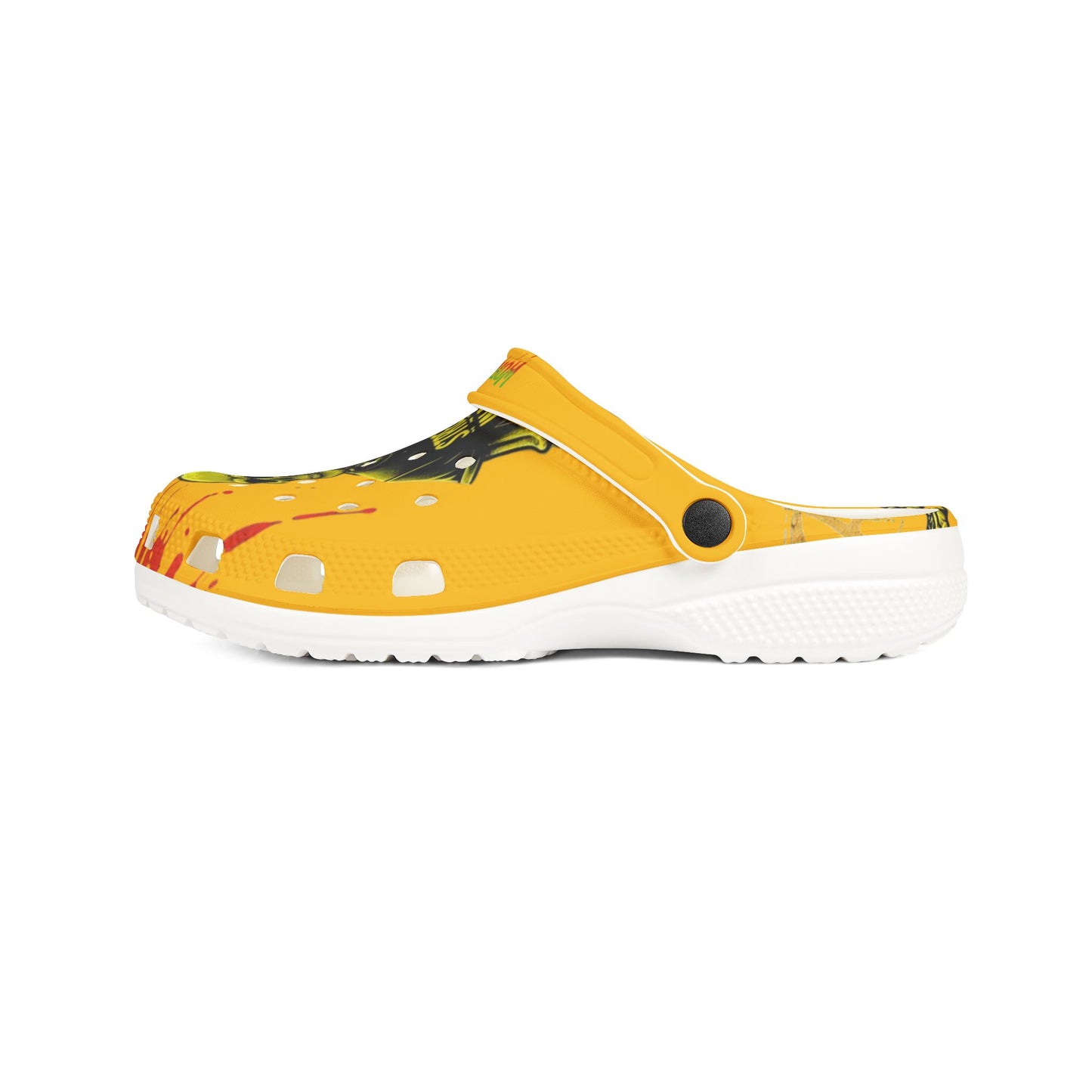 Vibrant Graphic Clogs, Fun Slip-On Shoes for Everyday Wear, Unique Gift for Animal Lovers, Ideal for Beach, Gardening, and Casual Outings