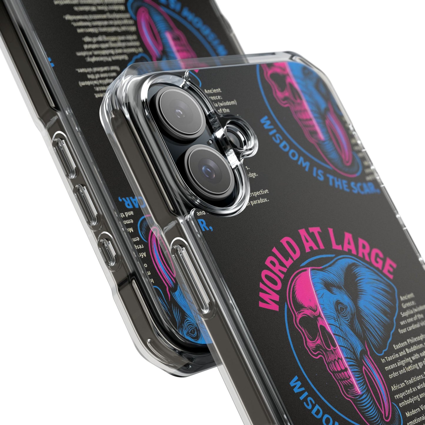 Funny DoorDash Phone Case, Magnetic Clear Impact Cases, Humor Gift for Foodies, Geeky Phone Accessory, Unique Delivery Case