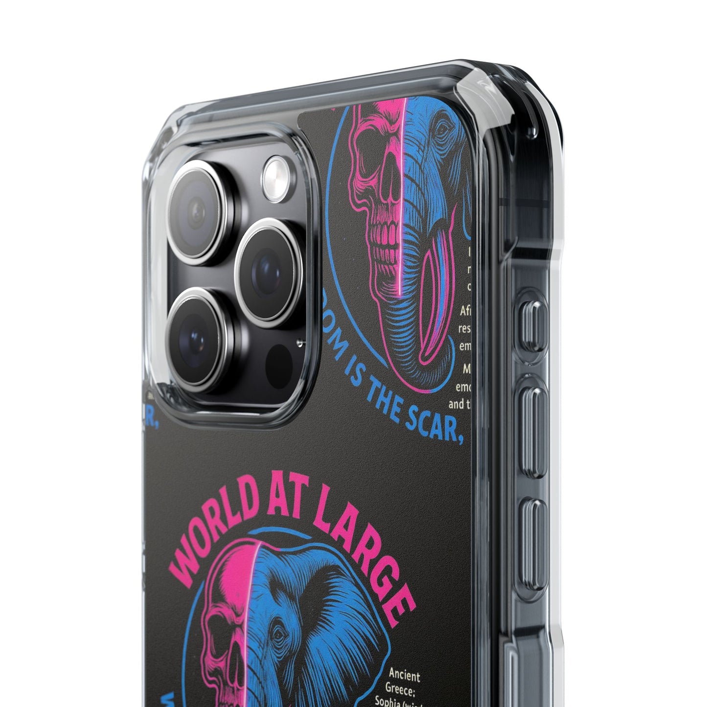 Funny DoorDash Phone Case, Magnetic Clear Impact Cases, Humor Gift for Foodies, Geeky Phone Accessory, Unique Delivery Case