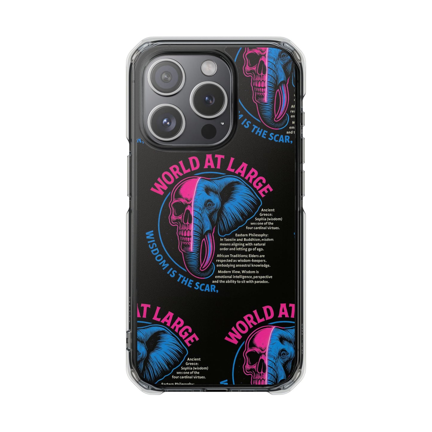 Funny DoorDash Phone Case, Magnetic Clear Impact Cases, Humor Gift for Foodies, Geeky Phone Accessory, Unique Delivery Case