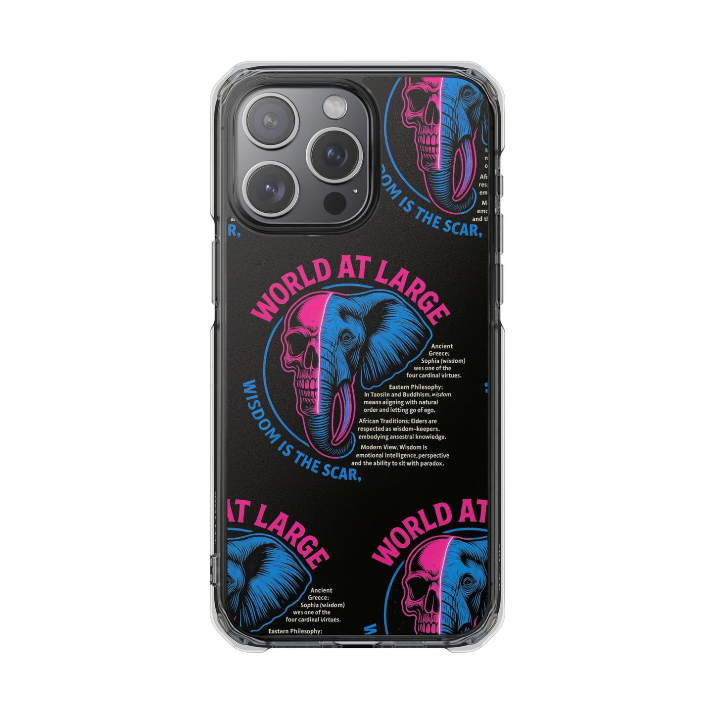 Funny DoorDash Phone Case, Magnetic Clear Impact Cases, Humor Gift for Foodies, Geeky Phone Accessory, Unique Delivery Case