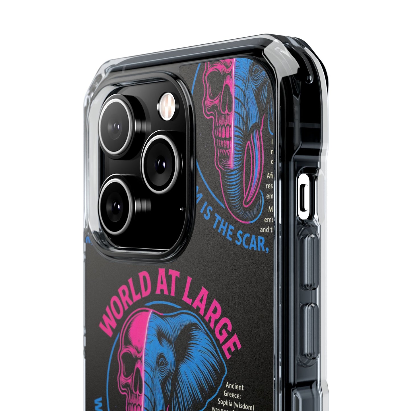 Funny DoorDash Phone Case, Magnetic Clear Impact Cases, Humor Gift for Foodies, Geeky Phone Accessory, Unique Delivery Case