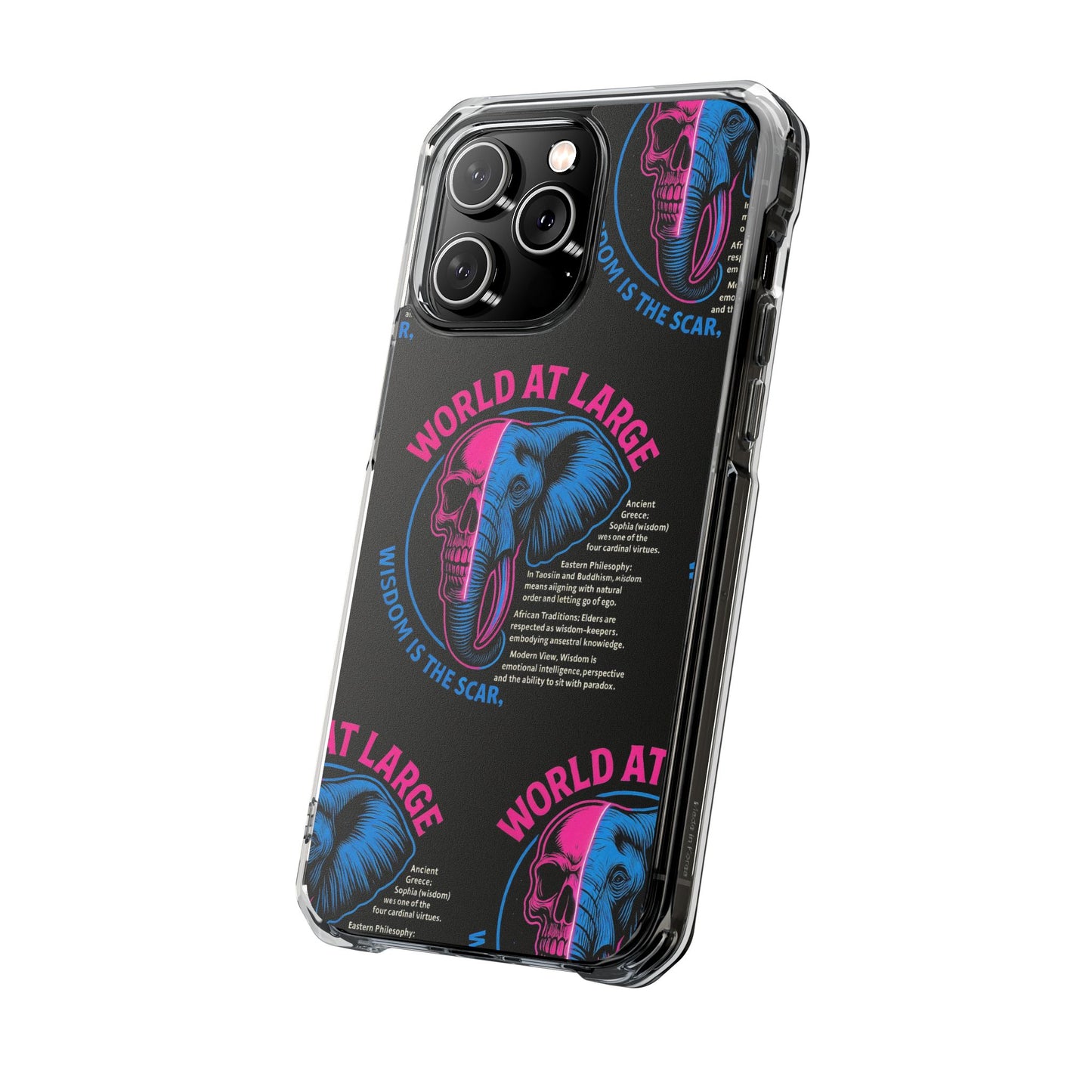 Funny DoorDash Phone Case, Magnetic Clear Impact Cases, Humor Gift for Foodies, Geeky Phone Accessory, Unique Delivery Case
