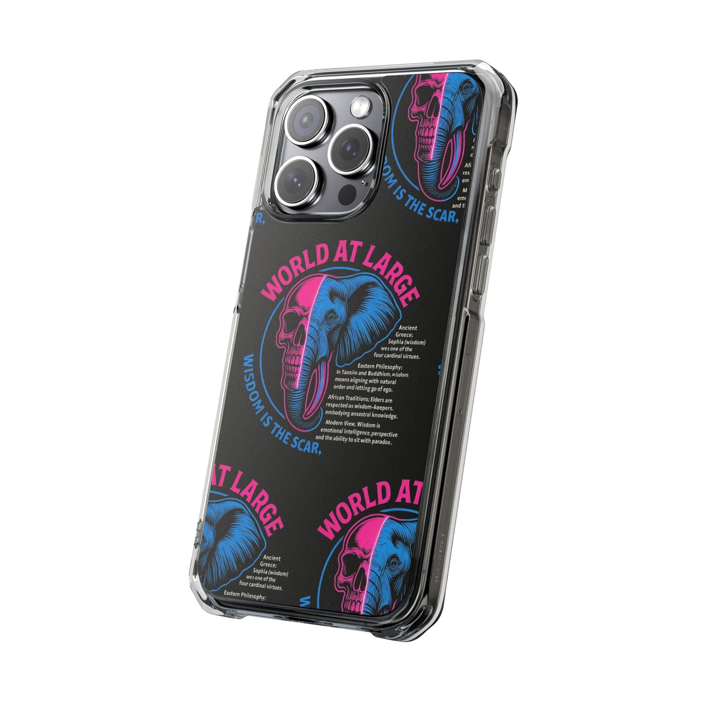Funny DoorDash Phone Case, Magnetic Clear Impact Cases, Humor Gift for Foodies, Geeky Phone Accessory, Unique Delivery Case