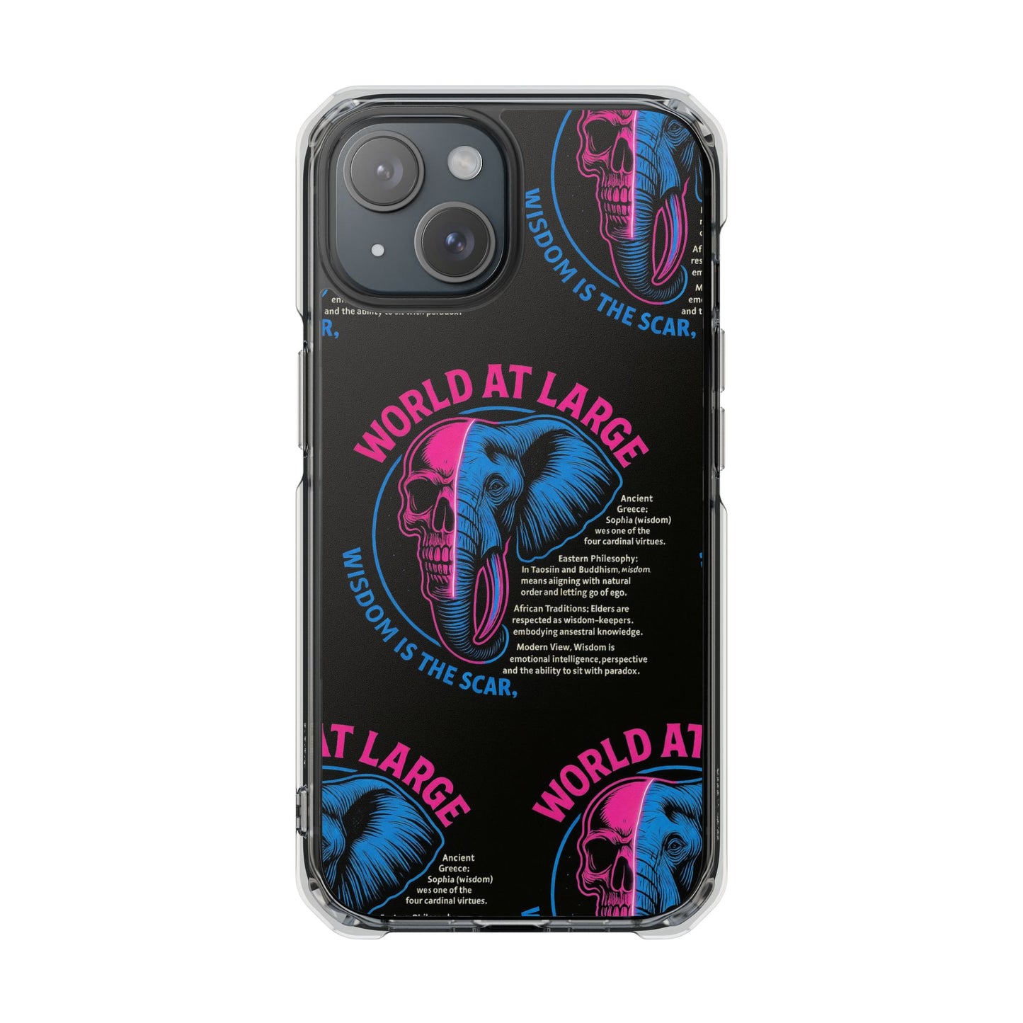 Funny DoorDash Phone Case, Magnetic Clear Impact Cases, Humor Gift for Foodies, Geeky Phone Accessory, Unique Delivery Case