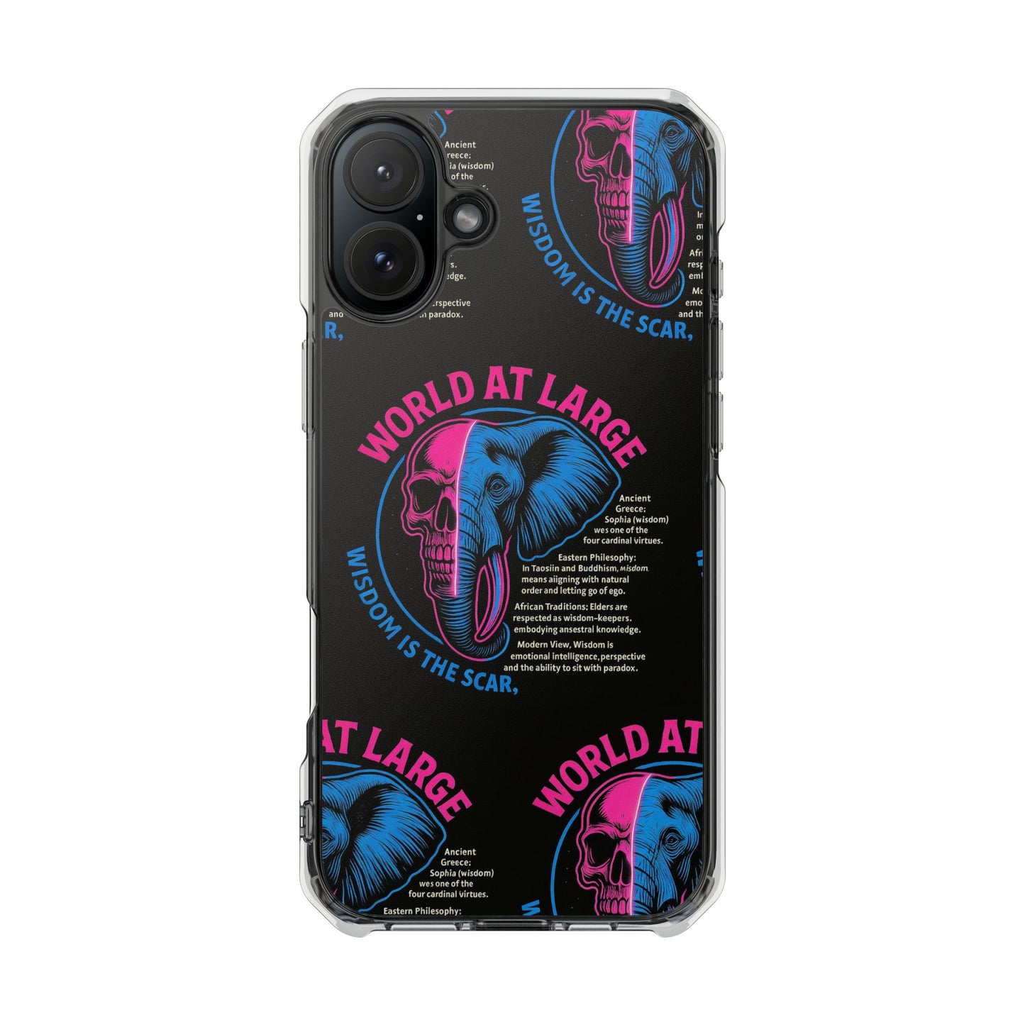 Funny DoorDash Phone Case, Magnetic Clear Impact Cases, Humor Gift for Foodies, Geeky Phone Accessory, Unique Delivery Case