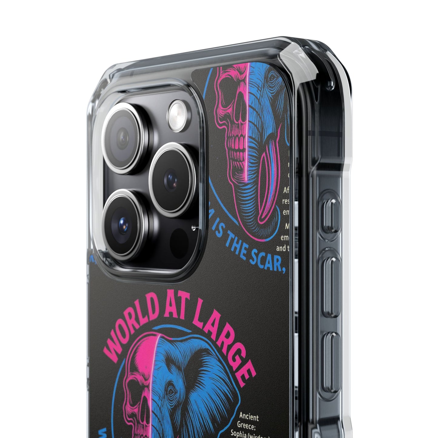 Funny DoorDash Phone Case, Magnetic Clear Impact Cases, Humor Gift for Foodies, Geeky Phone Accessory, Unique Delivery Case