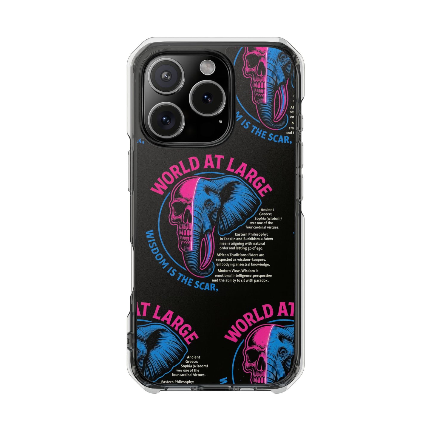 Funny DoorDash Phone Case, Magnetic Clear Impact Cases, Humor Gift for Foodies, Geeky Phone Accessory, Unique Delivery Case
