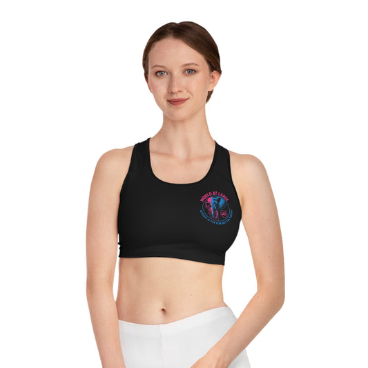 Empowering Sports Bra for Active Women | Comfortable Workout Gear, Fitness Essentials, Yoga, Running, Gym