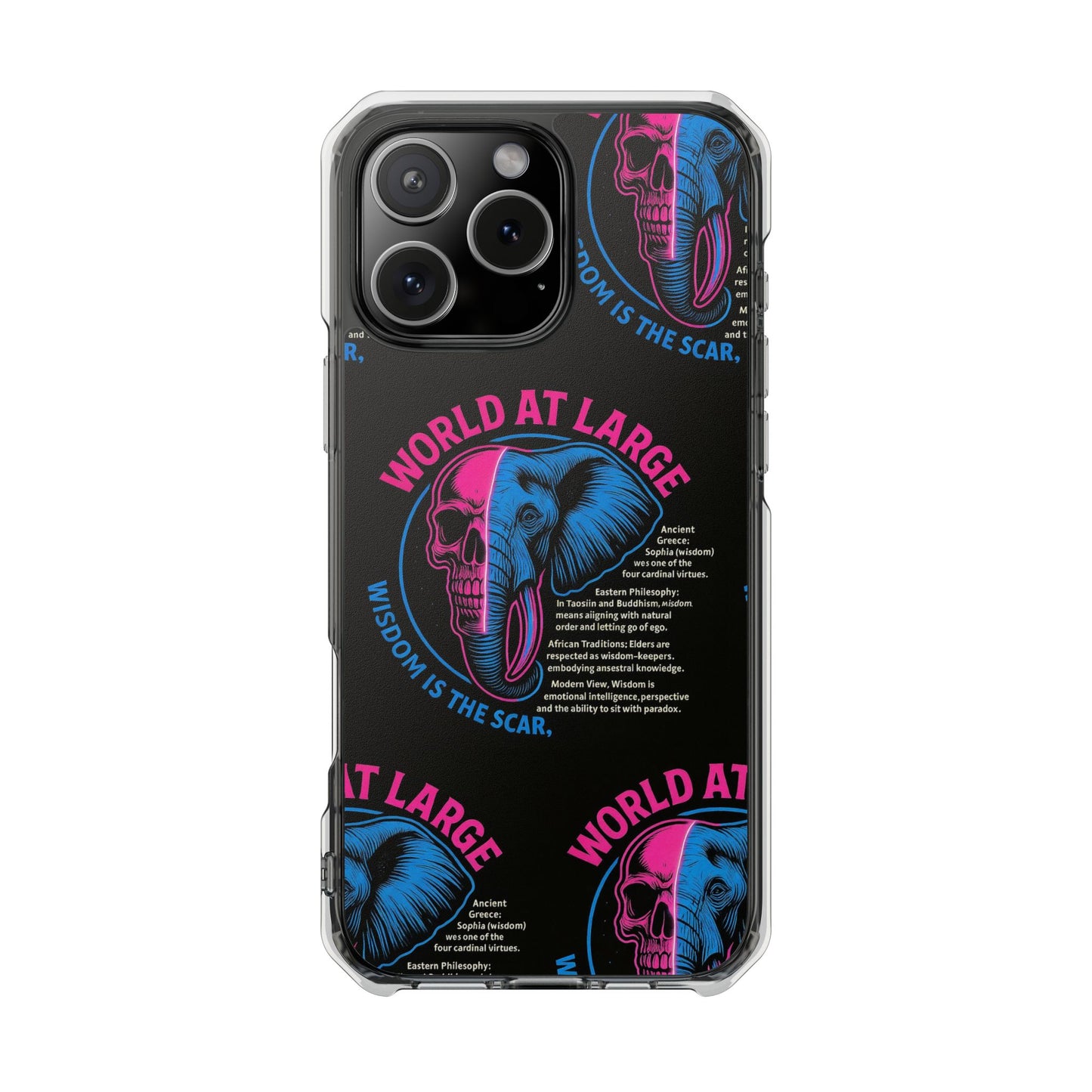Funny DoorDash Phone Case, Magnetic Clear Impact Cases, Humor Gift for Foodies, Geeky Phone Accessory, Unique Delivery Case